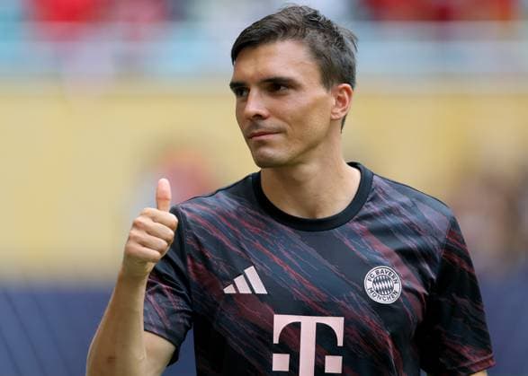 CR Flamengo v FC Bayern München: Round Of 16 - FIFA Club World Cup 2025 Joao Palhinha of Bayern Munich portrait before the FIFA Club World Cup 2025 round of 16 match between CR Flamengo and FC Bayern München at Hard Rock Stadium on June 29, 2025 in Miami Gardens, Florida. Miami Gardens Hard Rock Stadium FL United States Copyright: xRichardxSellers Sportsphoto APLx 14129473