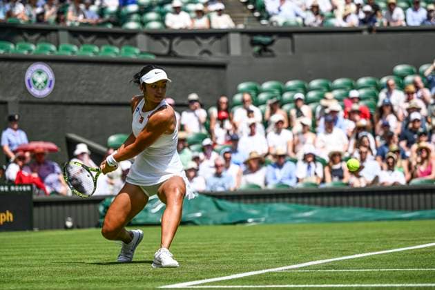Alexandra Eala during the Wimbledon 2025 Women?s Singles first round tennis match between Barbora Krejcikova and Alexandra Eala at the All England Tennis Club in London, England. (Richard Callis Sports Press Photo SPP) Copyright: xRichardxCallis SportsxPressxPhotox xSPPx spp-en-RiCaPrPh-SPP25_RMFC_300625_17833