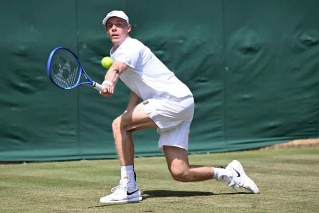 Denis Shapovalov during the Wimbledon 2025 Men?s Singles first round tennis match between Mariano Navone and Denis Shapovalov at the All England Tennis Club in London, England. (Richard Callis Sports Press Photo SPP) Copyright: xRichardxCallis SportsxPressxPhotox xSPPx spp-en-RiCaPrPh-SPP25_RMFC_300625_17841