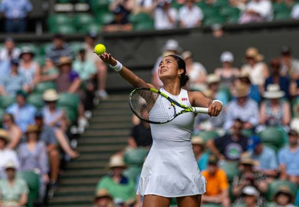 Tennis - Wimbledon Championship 2025 - Day 2 LONDON, ENGLAND - Tuesday, July 1, 2025: Alexandra Eala (PHI) during the Ladies Singles 1st Round on Day Two of The Championships Wimbledon 2025 at the All England Lawn Tennis and Croquet Club. (Photo by Kirsten Holst Propaganda) LONDON All England Lawn Tennis and Croquet Club GREATER LONDON ENGLAND  Copyright: xKirstenxHolstx 2025-07-01-072-Wimbledon_Day_2