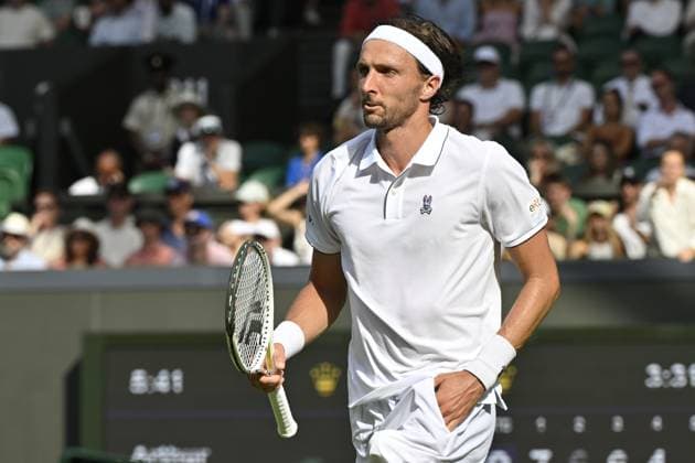 Tennis : Wimbledon -2025 - ITF - Tennis - Wimbledon - ITF - Rinderknech - France GB  Copyright: xChryslenexCaillaudx xPznewsx