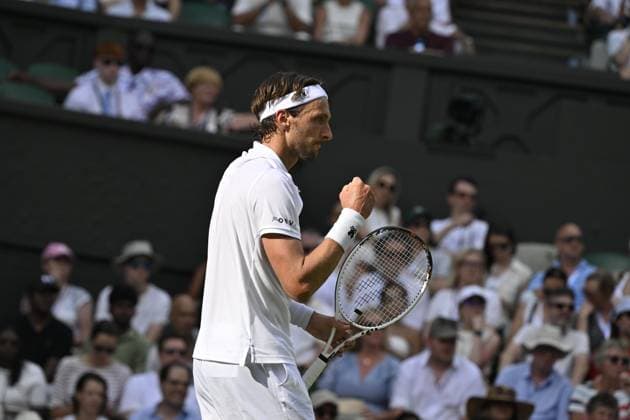 Tennis : Wimbledon -2025 - ITF - Tennis - Wimbledon - ITF - Rinderknech - France GB  Copyright: xChryslenexCaillaudx xPznewsx