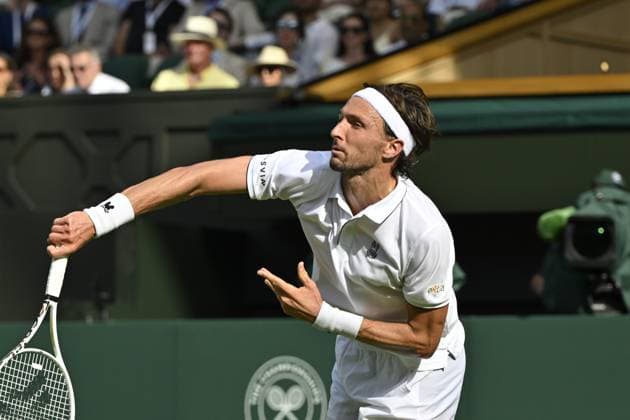 Tennis : Wimbledon -2025 - ITF - Tennis - Wimbledon - ITF - Rinderknech - France GB  Copyright: xChryslenexCaillaudx xPznewsx