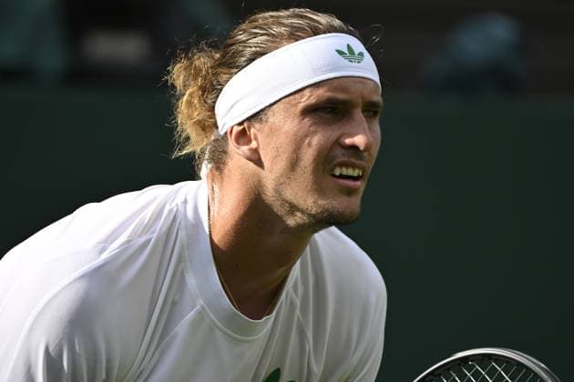 Tennis : Wimbledon -2025 - ITF - Tennis - Wimbledon - ITF - Alexander Zverev - Allemagne GB  Copyright: xChryslenexCaillaudx xPznewsx