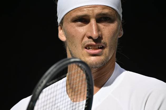 Tennis : Wimbledon -2025 - ITF - Tennis - Wimbledon - ITF - Alexander Zverev - Allemagne GB  Copyright: xChryslenexCaillaudx xPznewsx
