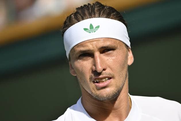 Tennis : Wimbledon -2025 - ITF - Tennis - Wimbledon - ITF - Alexander Zverev - Allemagne GB  Copyright: xChryslenexCaillaudx xPznewsx