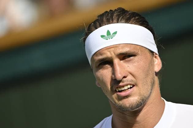Tennis : Wimbledon -2025 - ITF - Tennis - Wimbledon - ITF - Alexander Zverev - Allemagne GB  Copyright: xChryslenexCaillaudx xPznewsx