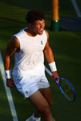 Ben Shelton wins his first round match Wimbledon Tennis Championships, Day 2, The All England Lawn Tennis and Croquet Club, London, UK - 01 Jul 2025London The All England Lawn Tennis and United Kingdom  Copyright: xJamesxMarsh Shutterstockx 15380418gb