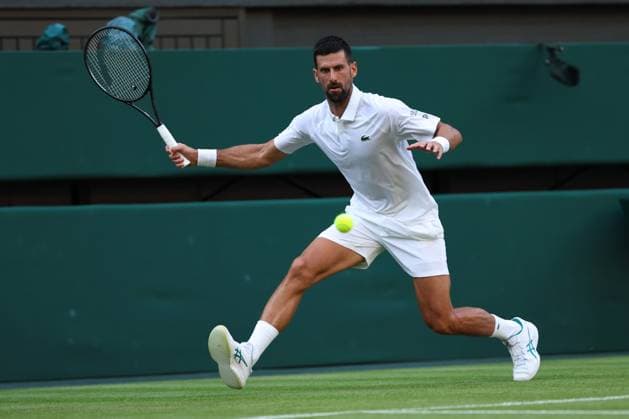 Novak Djokovic during his first round match Wimbledon Tennis Championships, Day 2, The All England Lawn Tennis and Croquet Club, London, UK - 01 Jul 2025London The All England Lawn Tennis and United Kingdom  Copyright: xEllaxLing Shutterstockx 15380415ai