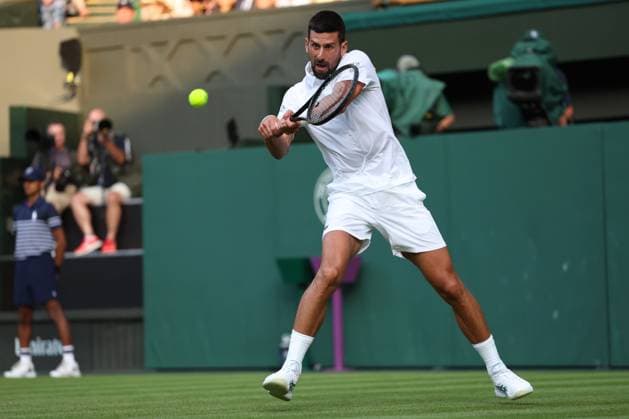 Novak Djokovic during his first round match Wimbledon Tennis Championships, Day 2, The All England Lawn Tennis and Croquet Club, London, UK - 01 Jul 2025London The All England Lawn Tennis and United Kingdom  Copyright: xEllaxLing Shutterstockx 15380415an