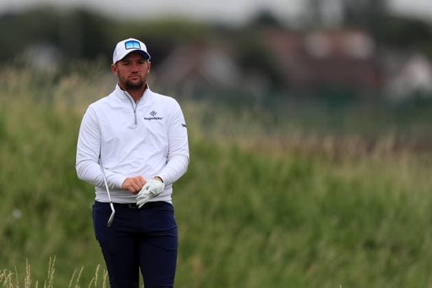 1st July 2025, West Lancashire Golf Club, Blundellsands, Liverpool, England; Final Qualifying for The Open Championship ; Sam Horsfield (ENG) on the par three 6th hole  ActionPlus12807660 DavidxBlunsden