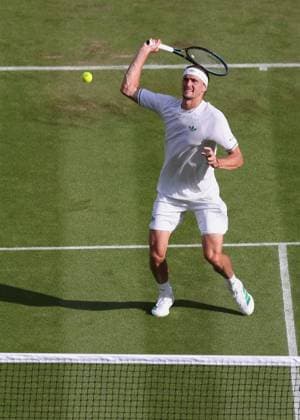 Alexander Zverev GER Tennis Wimbledon 2025 Grand Slam ITF ATP WTA AELTC London Great Britain 1 July 2025 Copyright: xJuergenxHasenkopfx