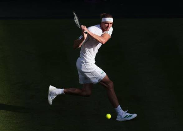 Alexander Zverev (GER) Tennis - Wimbledon 2025 - Grand Slam ITF ATP, Tennis Herren WTA, Tennis Damen - AELTC - London - - Great Britain - 1 July 2025. *** Alexander Zverev GER Tennis Wimbledon 2025 Grand Slam ITF ATP WTA AELTC London Great Britain 1 July 2025 Copyright: xJuergenxHasenkopfx