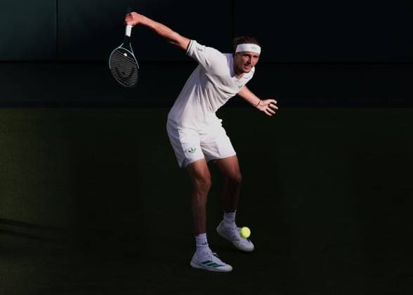 Alexander Zverev GER Tennis Wimbledon 2025 Grand Slam ITF ATP WTA AELTC London Great Britain 1 July 2025 Copyright: xJuergenxHasenkopfx