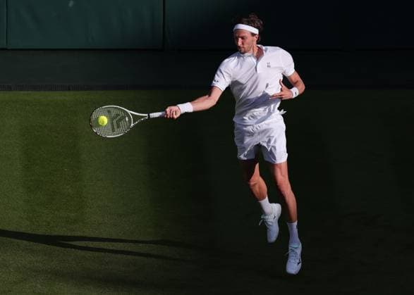 Arthur Rinderknech FRA Tennis Wimbledon 2025 Grand Slam ITF ATP WTA AELTC London Great Britain 1 July 2025 Copyright: xJuergenxHasenkopfx