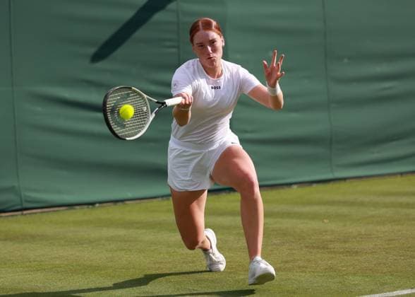 Ella Seidel, Ladies Singles, Ladies Singles Tennis Wimbledon 2025 Grand Slam ITF ATP WTA AELTC London Great Britain July 1, 2025 Copyright: xJuergenxHasenkopfx