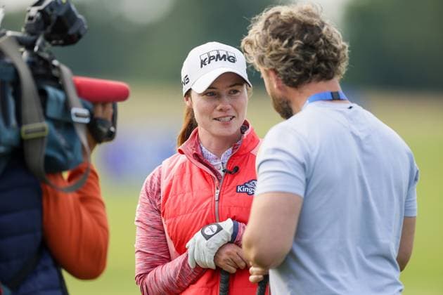 KPMG Women s Irish Open 2025, Carton House, Maynooth 2 7 2025 Leona Maguire Leona Maguire 2 7 2025  Copyright: x INPHO LaszloxGeczox 0N8A3050