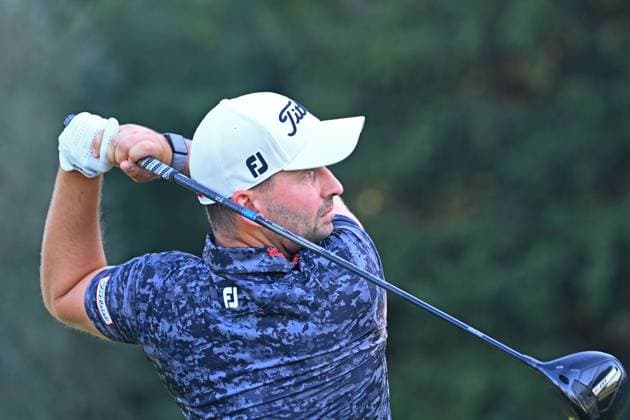 Nicolai von Dellingshausen GER , action,single image,cropped single motif,half figure,half figure ProAm ,GOLF BMW International Open 2025 on 02 07 2025 at Golfclub Muenchen Eichenried