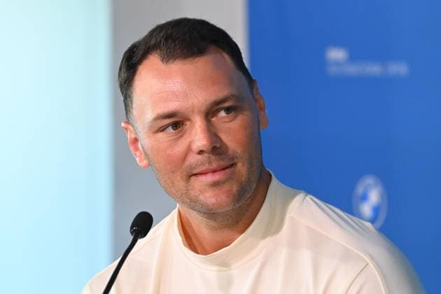 Martin KAYMER GER , single picture,cropped single motif,portrait,portrait,portrait press conference ProAm ,GOLF BMW International Open 2025 on 02 07 2025 at Golfclub Muenchen Eichenried