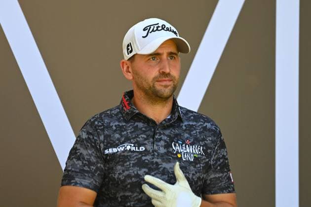Nicolai von Dellingshausen GER , action,single image,cropped single motif,half figure,half figure ProAm ,GOLF BMW International Open 2025 on 02 07 2025 at Golfclub Muenchen Eichenried