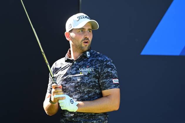 Nicolai von Dellingshausen GER , action,single image,cropped single motif,half figure,half figure ProAm ,GOLF BMW International Open 2025 on 02 07 2025 at Golfclub Muenchen Eichenried