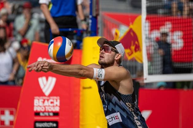 Beach Pro Tour Elite 16 Gstaad, 02 07 2025 Benedikt Sagstetter GER Beach Pro Tour Elite 16 Gstaad on 02 07 2025 Copyright: xBEAUTIFULxSPORTS PeterxWeberx