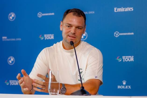 MUNICH, GERMANY - 01.07.2025: Martin KAYMER. The BMW International Open at Golfclub Munchen Eichenried on July 01, 2025 in Germany.