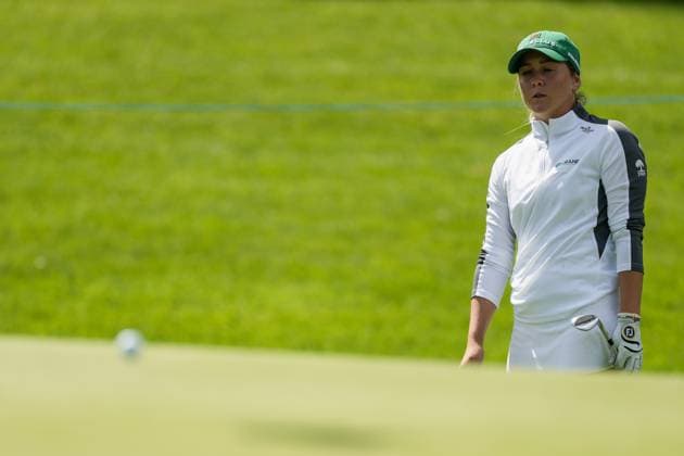 KPMG Women s Irish Open 2025, Carton House, Maynooth 2 7 2025 Sara Byrne Sara Byrne 2 7 2025  Copyright: x INPHO LaszloxGeczox 0N8A3801