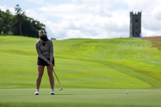 KPMG Women s Irish Open 2025, Carton House, Maynooth 2 7 2025 Anna Foster Anna Foster 2 7 2025  Copyright: x INPHO LaszloxGeczox LG1_9525