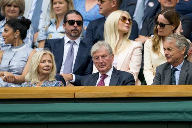 250702 Former football manager Roy Hodgson in the stands during day 3 of Wimbledon on July 2, 2025 in London . Photo: Petter Arvidson BILDBYRAN kod PA PA1047 tennis wimbledon day 3 bbeng  Copyright: PETTERxARVIDSON BB250702PA009
