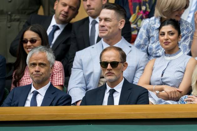 250702 Former football head coach Thomas Tuchel in the stands during day 3 of Wimbledon on July 2, 2025 in London Photo Petter Arvidson BILDBYRAN kod PA PA1047 tennis wimbledon day 3 bbeng  Copyright: PETTERxARVIDSON BB250702PA010