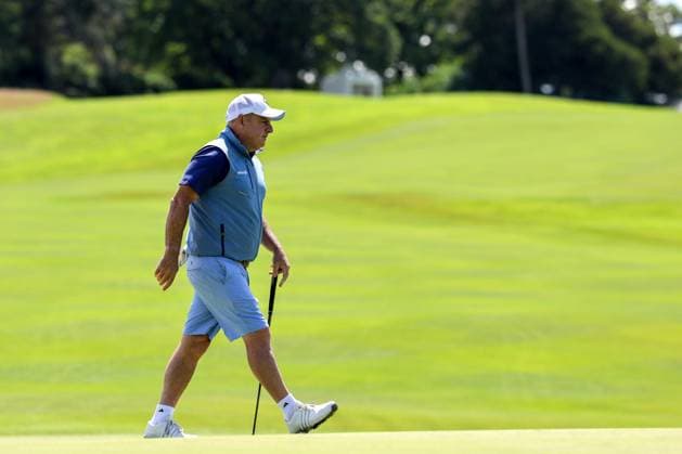 KPMG Women s Irish Open 2025, Carton House, Maynooth 2 7 2025 Paul McGinley Paul McGinley 2 7 2025  Copyright: x INPHO LaszloxGeczox LG1_9932