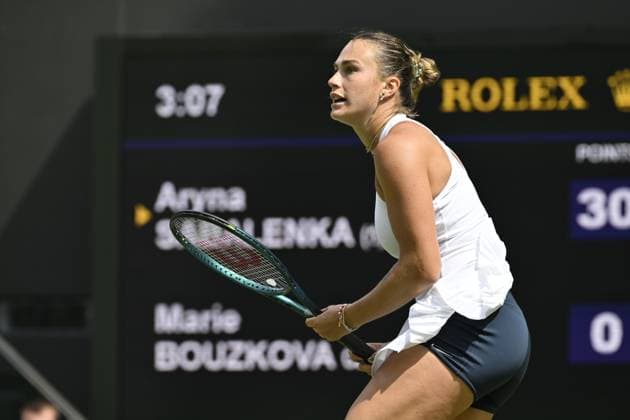 Tennis : Wimbledon -2025 - ITF - Tennis - Wimbledon - ITF - Aryna Sabalenka - Bielorussie GB  Copyright: xChryslenexCaillaudx Pznewsx