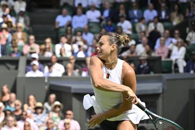 Tennis : Wimbledon -2025 - ITF - Tennis - Wimbledon - ITF - Aryna Sabalenka - Bielorussie GB  Copyright: xChryslenexCaillaudx Pznewsx