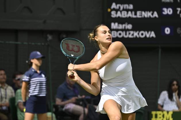 Tennis : Wimbledon -2025 - ITF - Tennis - Wimbledon - ITF - Aryna Sabalenka - Bielorussie GB  Copyright: xChryslenexCaillaudx Pznewsx