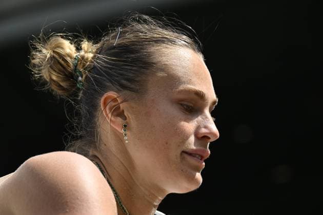 Tennis : Wimbledon -2025 - ITF - Tennis - Wimbledon - ITF - Aryna Sabalenka - Bielorussie GB  Copyright: xChryslenexCaillaudx Pznewsx