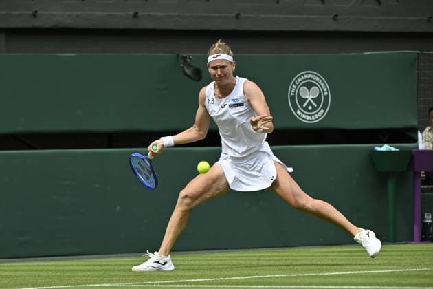 Tennis : Wimbledon -2025 - ITF - Tennis - Wimbledon - ITF - Bouzkova - Republique Tcheque GB  Copyright: xChryslenexCaillaudx Pznewsx