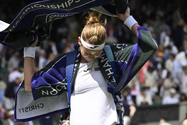 Tennis : Wimbledon -2025 - ITF - Tennis - Wimbledon - ITF - Bouzkova - Republique Tcheque GB  Copyright: xChryslenexCaillaudx Pznewsx