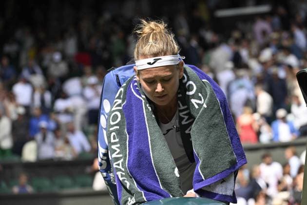 Tennis : Wimbledon -2025 - ITF - Tennis - Wimbledon - ITF - Bouzkova - Republique Tcheque GB  Copyright: xChryslenexCaillaudx Pznewsx
