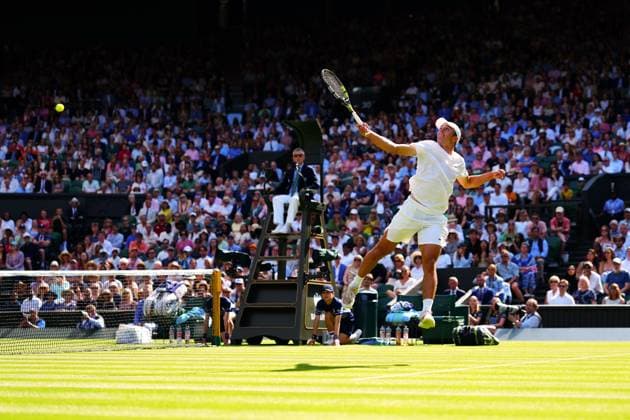 Oliver Tarvet during his second round match Wimbledon Tennis Championships, Day 3, The All England Lawn Tennis and Croquet Club, London, UK - 02 Jul 2025London The All England Lawn Tennis and United Kingdom  Copyright: xJavierxGarcia Shutterstockx 15381941bj