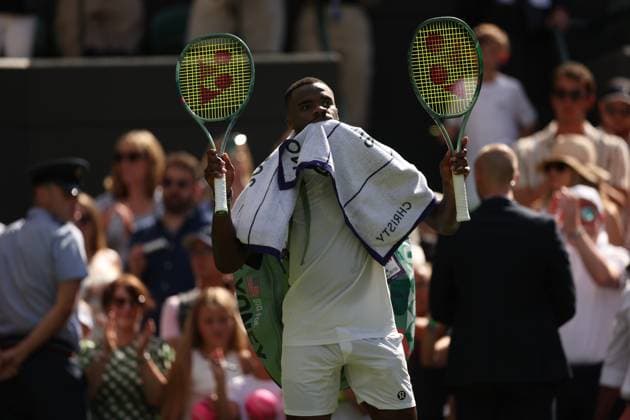 Frances Tiafoe loses his second round match Wimbledon Tennis Championships, Day 3, The All England Lawn Tennis and Croquet Club, London, UK - 02 Jul 2025London The All England Lawn Tennis and United Kingdom  Copyright: xEllaxLing Shutterstockx 15381943ab
