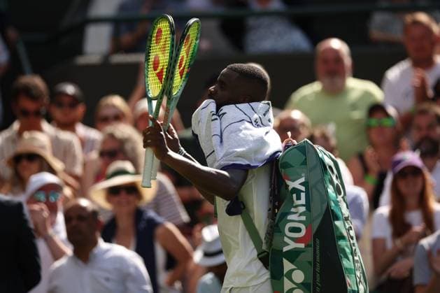 Frances Tiafoe loses his second round match Wimbledon Tennis Championships, Day 3, The All England Lawn Tennis and Croquet Club, London, UK - 02 Jul 2025London The All England Lawn Tennis and United Kingdom  Copyright: xEllaxLing Shutterstockx 15381943ac