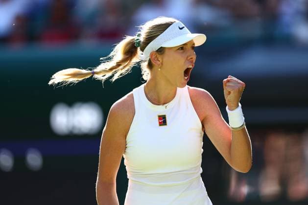 Katie Boulter wins the first set during her second round match Wimbledon Tennis Championships, Day 3, The All England Lawn Tennis and Croquet Club, London, UK - 02 Jul 2025London The All England Lawn Tennis and United Kingdom  Copyright: xJamesxMarsh Shutterstockx 15381942eu