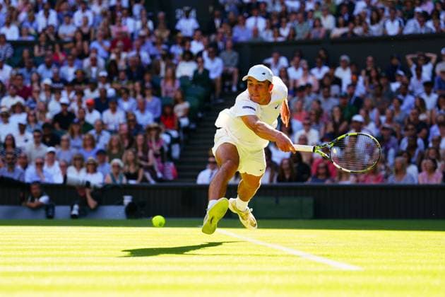 Oliver Tarvet during his second round match Wimbledon Tennis Championships, Day 3, The All England Lawn Tennis and Croquet Club, London, UK - 02 Jul 2025London The All England Lawn Tennis and United Kingdom  Copyright: xJavierxGarcia Shutterstockx 15381941eb