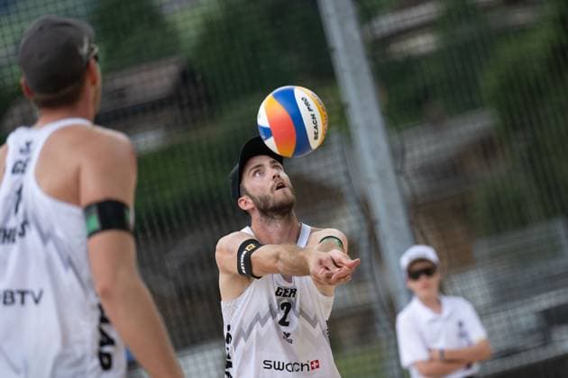 Beach Pro Tour Elite 16 Gstaad, 02 07 2025 Clemens Wickler GER Beach Pro Tour Elite 16 Gstaad on 02 07 2025 Copyright: xBEAUTIFULxSPORTS PeterxWeberx