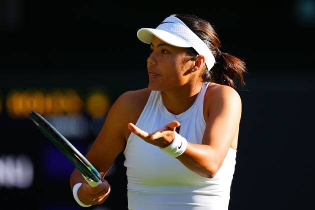 Emma Raducanu during her second round match Wimbledon Tennis Championships, Day 3, The All England Lawn Tennis and Croquet Club, London, UK - 02 Jul 2025London The All England Lawn Tennis and United Kingdom  Copyright: xJavierxGarcia Shutterstockx 15381941ga