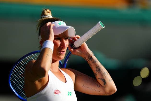 Marketa Vondrousova during her second round match Wimbledon Tennis Championships, Day 3, The All England Lawn Tennis and Croquet Club, London, UK - 02 Jul 2025London The All England Lawn Tennis and United Kingdom  Copyright: xJavierxGarcia Shutterstockx 15381941ge