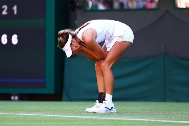 Solana Sierra wins her second round match Wimbledon Tennis Championships, Day 3, The All England Lawn Tennis and Croquet Club, London, UK - 02 Jul 2025London The All England Lawn Tennis and United Kingdom  Copyright: xJamesxMarsh Shutterstockx 15381942fc