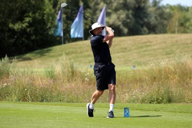 BMW International Open, Eichenried, 02 07 2025 Golf, BMW International Open, Eichenried, 02 07 2025, ProAm Tournament Picture Ralph Hasenhüttl soccer coach Copyright: xBEAUTIFULxSPORTS NilsxKoepkex