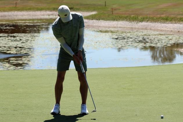 BMW International Open, Eichenried, 02 07 2025 Golf, BMW International Open, Eichenried, 02 07 2025, ProAm Tournament Picture Gareth Bale former soccer player making a putt Copyright: xBEAUTIFULxSPORTS NilsxKoepkex